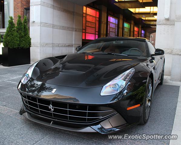 Ferrari F12 spotted in Toronto, Canada