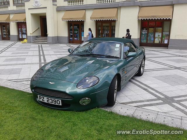 Aston Martin DB7 spotted in Hong Kong, China