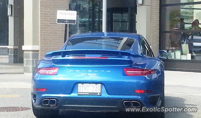 Porsche 911 Turbo spotted in Toronto, Canada