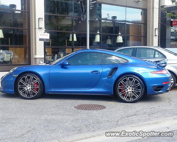 Porsche 911 Turbo spotted in Toronto, Canada