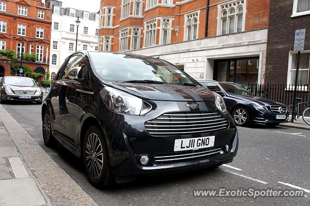 Aston Martin Cygnet spotted in London, United Kingdom