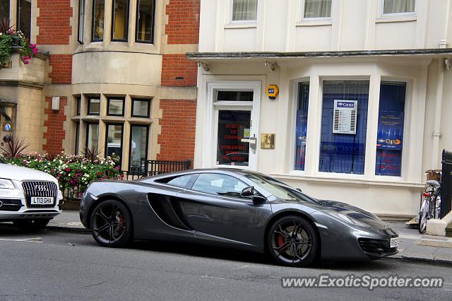 Mclaren MP4-12C spotted in London, United Kingdom