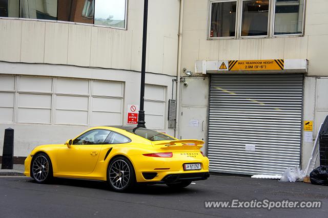 Porsche 911 Turbo spotted in London, United Kingdom