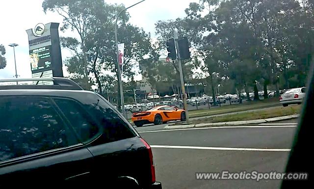 Mclaren MP4-12C spotted in Sydney, Australia