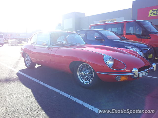 Jaguar E-Type spotted in Penrith, Australia