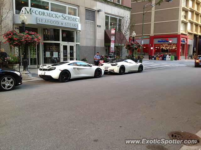 Ferrari 458 Italia spotted in Chicago, Illinois