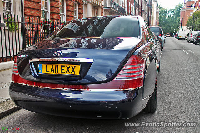 Mercedes Maybach spotted in London, United Kingdom