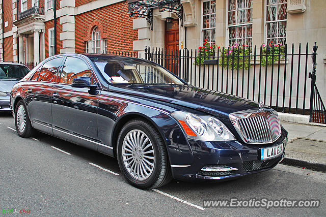 Mercedes Maybach spotted in London, United Kingdom