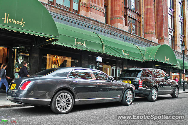 Bentley Mulsanne spotted in London, United Kingdom