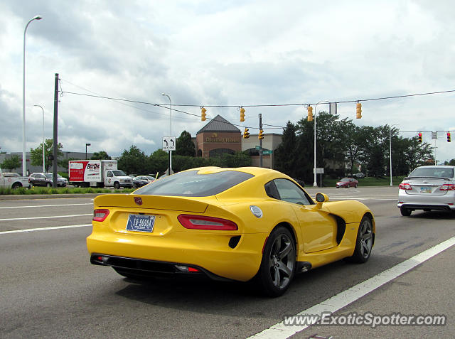 Dodge Viper spotted in Columbus, Ohio