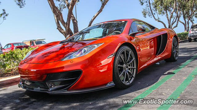 Mclaren MP4-12C spotted in Newport Beach, California