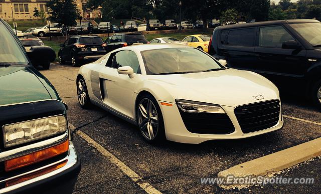 Audi R8 spotted in Bloomington, Indiana