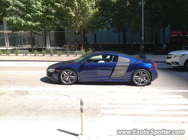 Audi R8 spotted in Chicago, Illinois