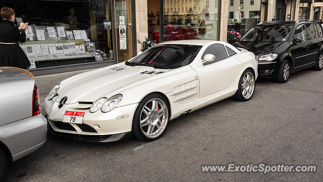 Mercedes SLR spotted in Munich, Germany