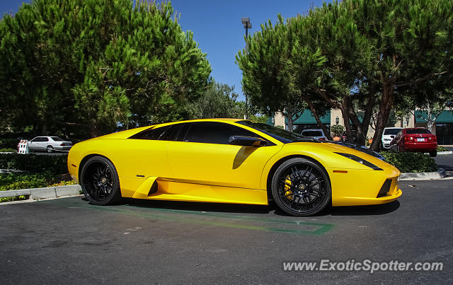 Lamborghini Murcielago spotted in Newport Beach, California