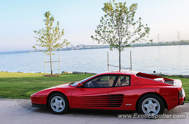 Ferrari Testarossa spotted in Burlington, Canada