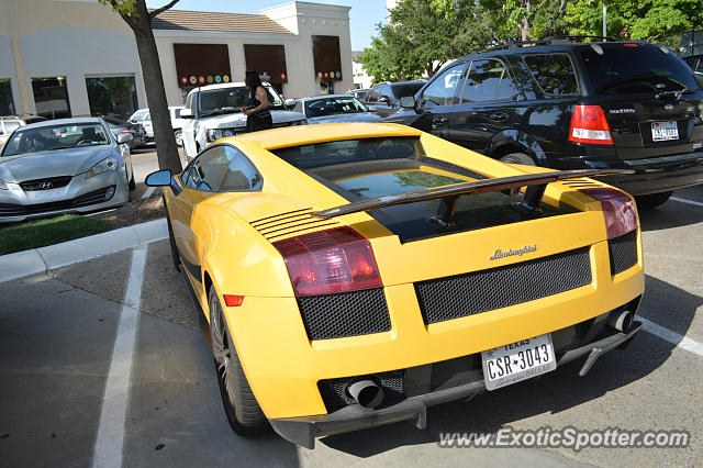 Lamborghini Gallardo spotted in Dallas, Texas