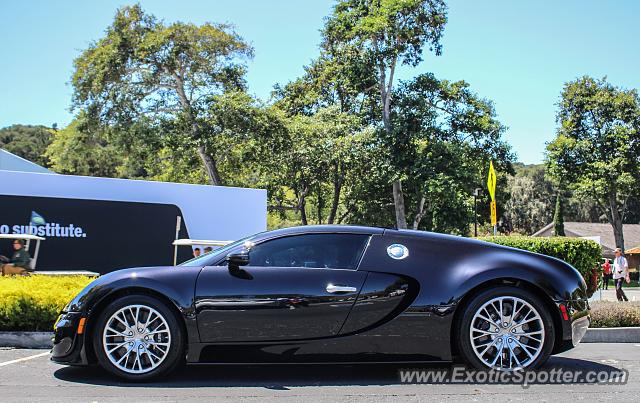 Bugatti Veyron spotted in Carmel Valley, California