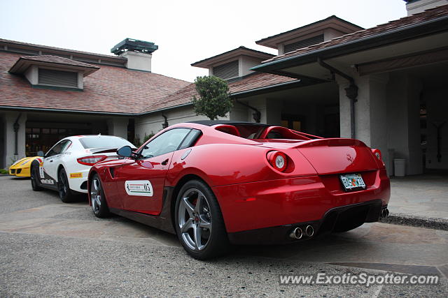 Ferrari 599GTO spotted in Monterey, California