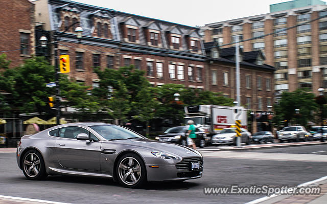 Aston Martin Vantage spotted in Toronto, Canada