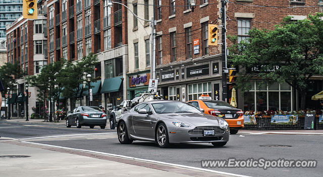 Aston Martin Vantage spotted in Toronto, Canada