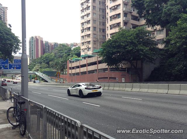 Mclaren MP4-12C spotted in Hong Kong, China