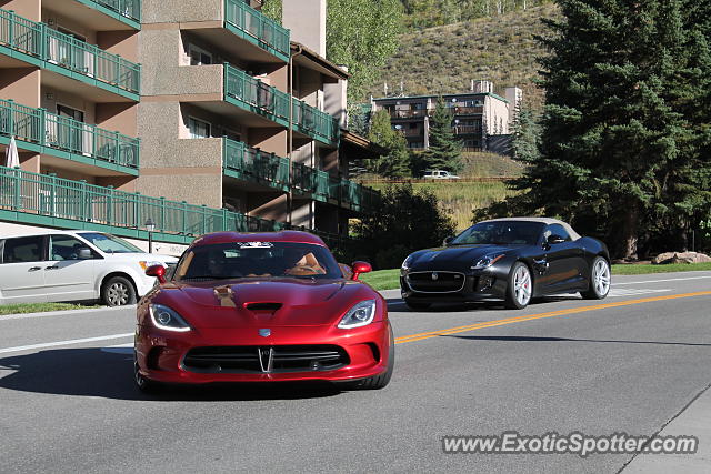 Dodge Viper spotted in Vail, Colorado