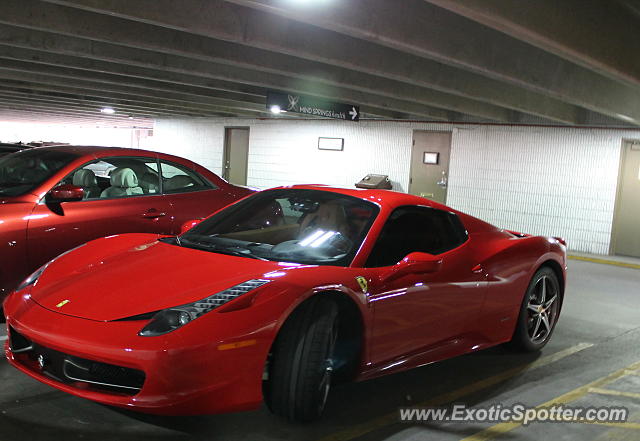 Ferrari 458 Italia spotted in Vail, Colorado