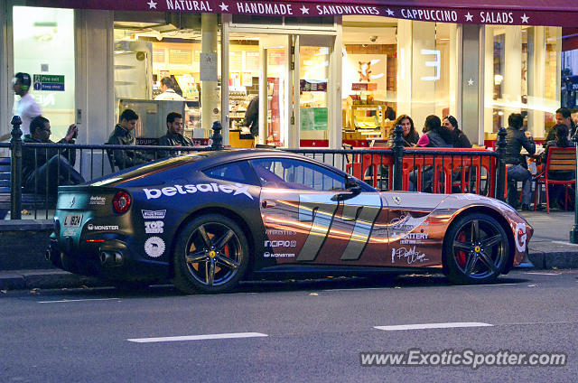 Ferrari F12 spotted in London, United Kingdom