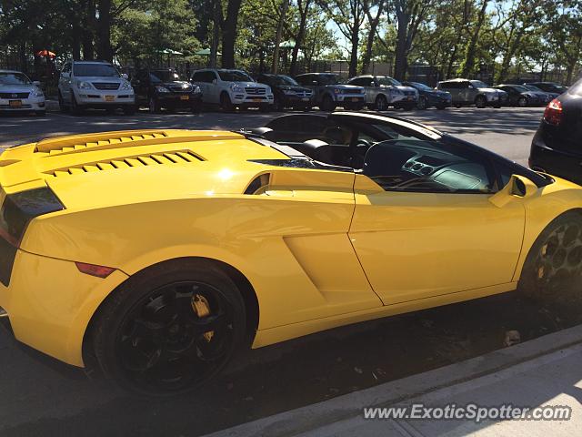 Lamborghini Gallardo spotted in Brooklyn, New York