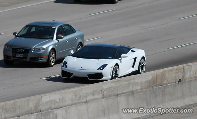 Lamborghini Gallardo spotted in Denver, Colorado