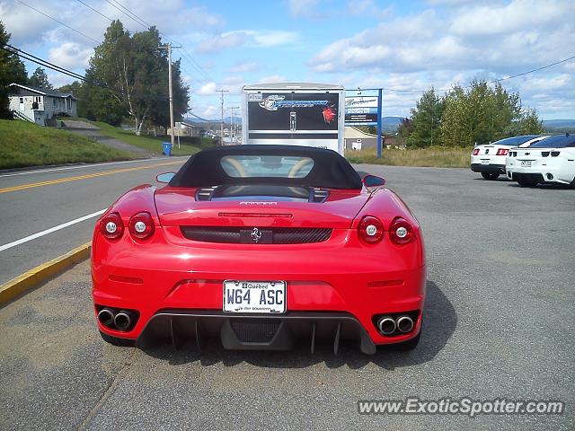 Ferrari F430 spotted in St-Ferréol, Canada