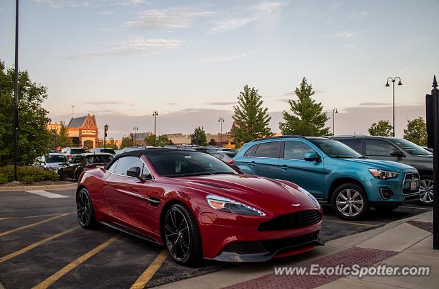 Aston Martin Vanquish spotted in Barrington, Illinois