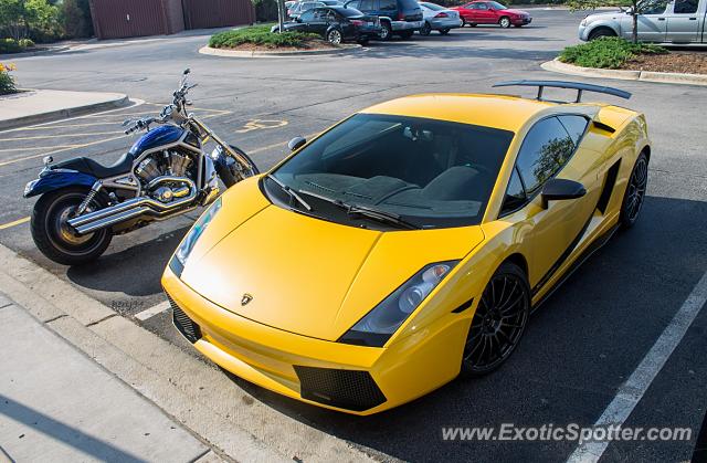 Lamborghini Gallardo spotted in Barrington, Illinois