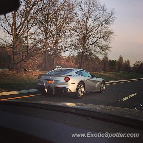 Ferrari F12 spotted in Tappan, New York