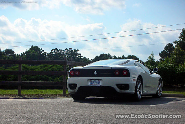 Ferrari 360 Modena spotted in Garner, North Carolina