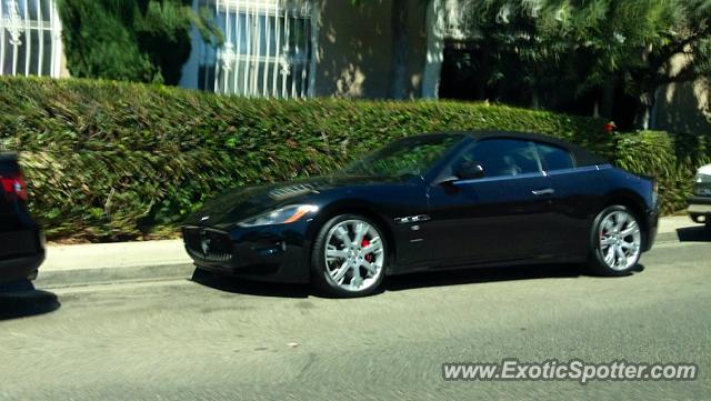 Maserati GranCabrio spotted in Los Angeles, California
