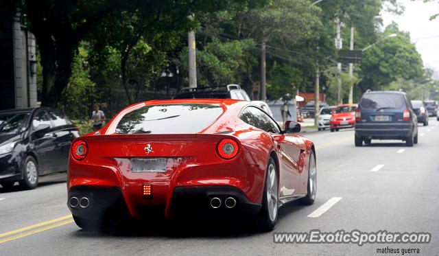 Ferrari F12 spotted in São Paulo, Brazil