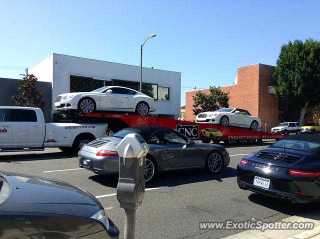 Bentley Continental spotted in Los Angeles, California