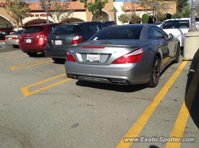 Mercedes SL 65 AMG spotted in Los Angeles, California