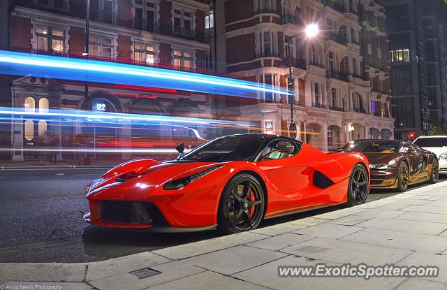 Ferrari LaFerrari spotted in London, United Kingdom