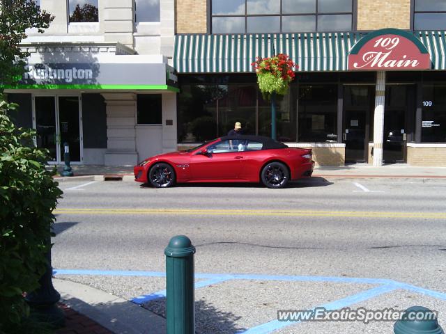 Maserati GranTurismo spotted in Zeeland, Michigan