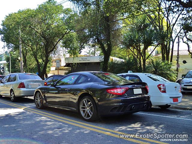 Maserati GranTurismo spotted in São Paulo, Brazil