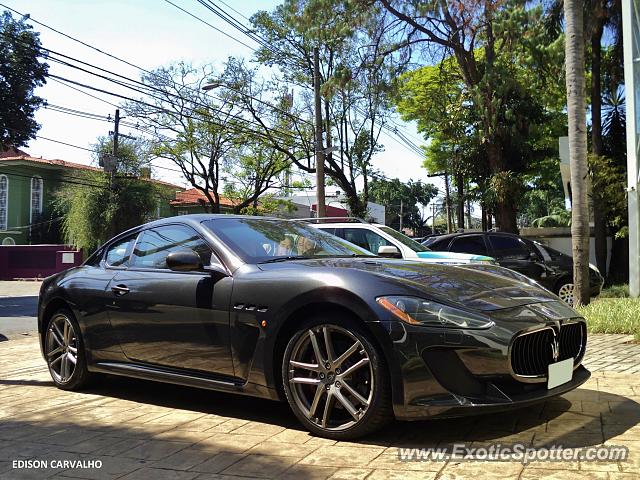 Maserati GranTurismo spotted in São Paulo, Brazil