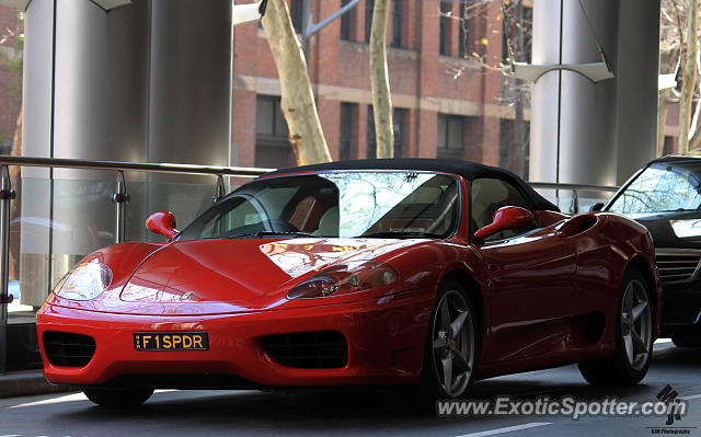 Ferrari 360 Modena spotted in Sydney, Australia