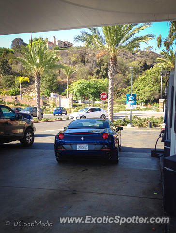 Ferrari California spotted in Del Mar, California