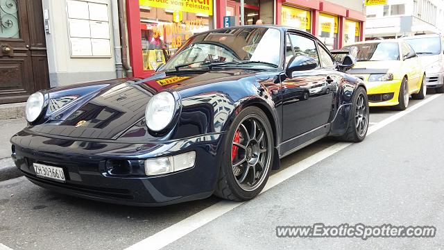 Porsche 911 GT2 spotted in Zurich, Switzerland