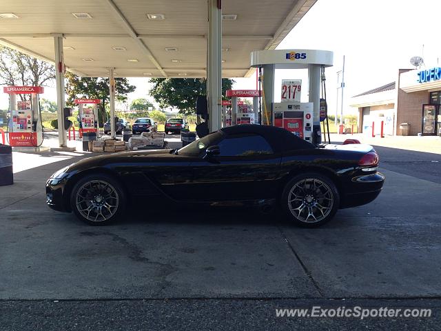 Dodge Viper spotted in White Bear Lake, Minnesota