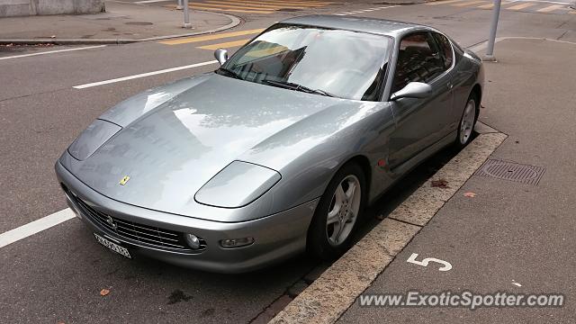 Ferrari 456 spotted in Zurich, Switzerland