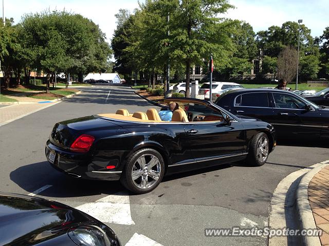 Bentley Continental spotted in Charlotte, North Carolina